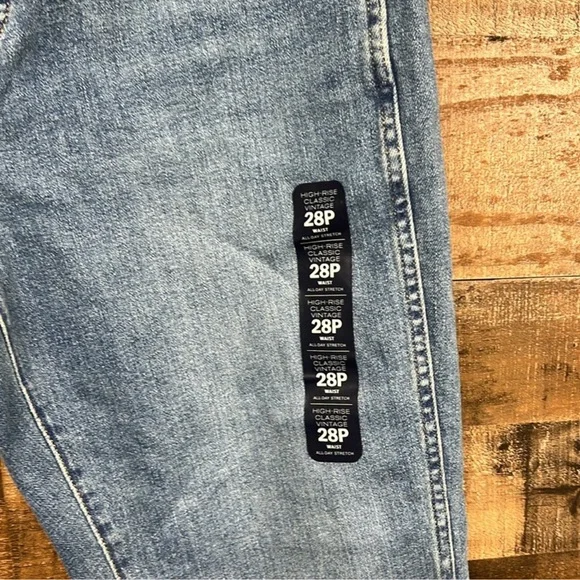 J. Crew High Rise Classic Vintage‎ Women’s Size 28 Petite New - Picture 4 of 5